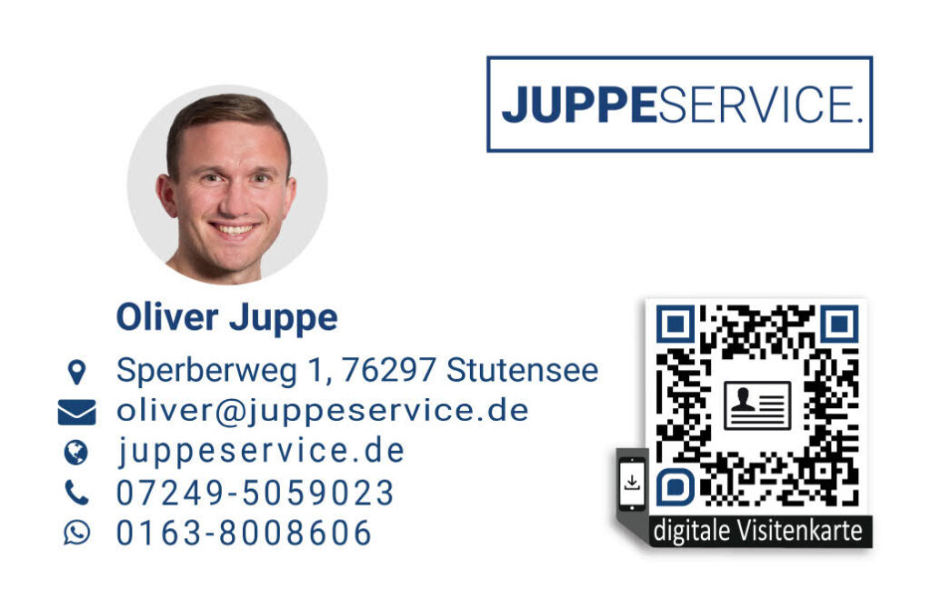 Visitenkarte Oliver Juppe